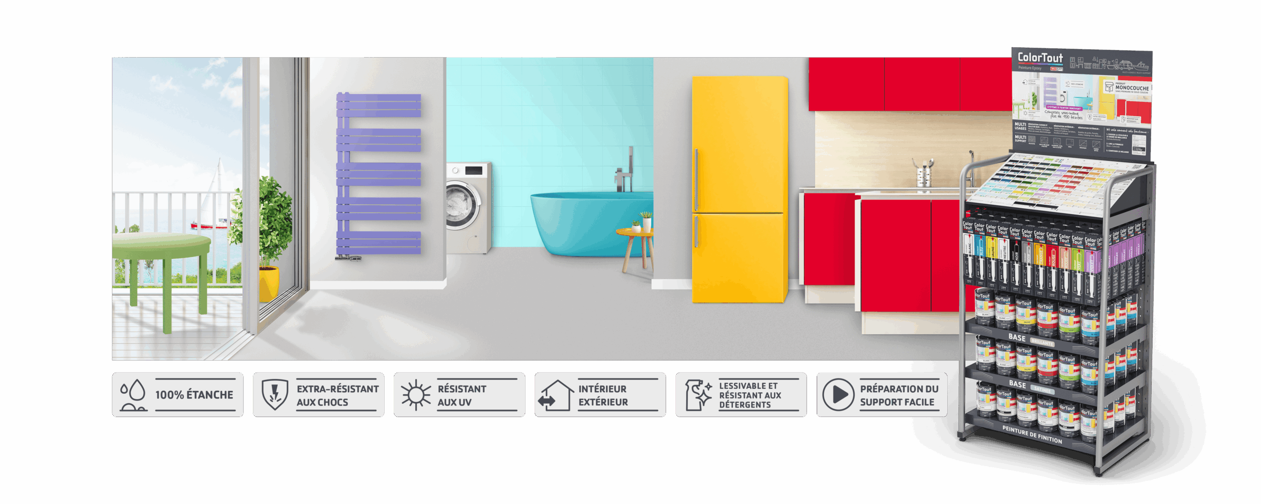 Exemples applications peinture