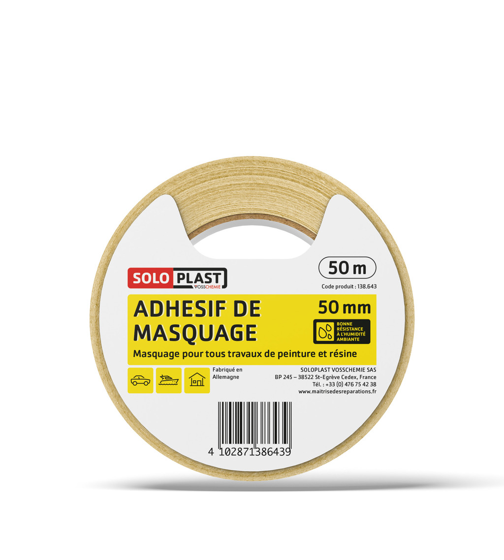 visuel 138643 ADHESIF de MASQUAGE 50mm x 50m
