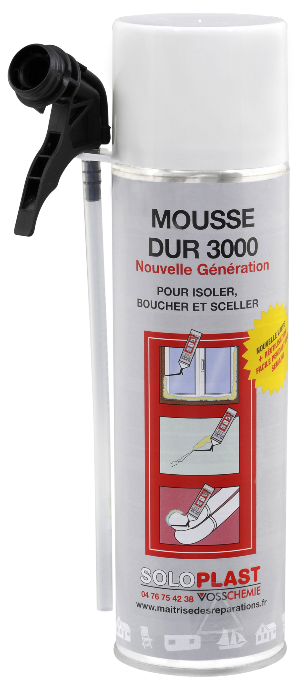 visuel 147738 MOUSSE DUR 3000 - 500 ml