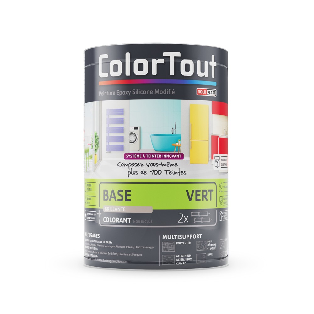 158506 BASE VERT BRILLANT
