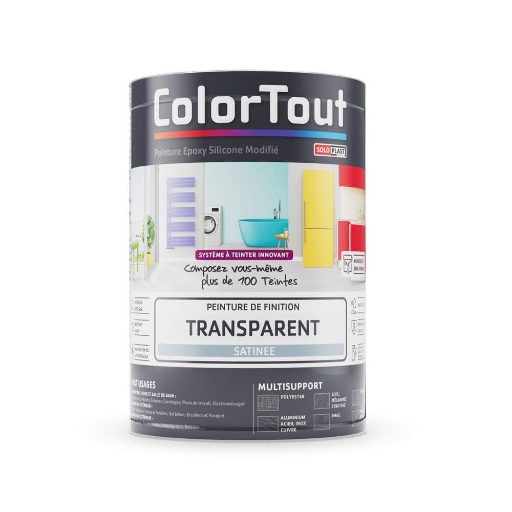 158513 PEINTURE DE FINITION VERNIS TRANSPARENT SATINE