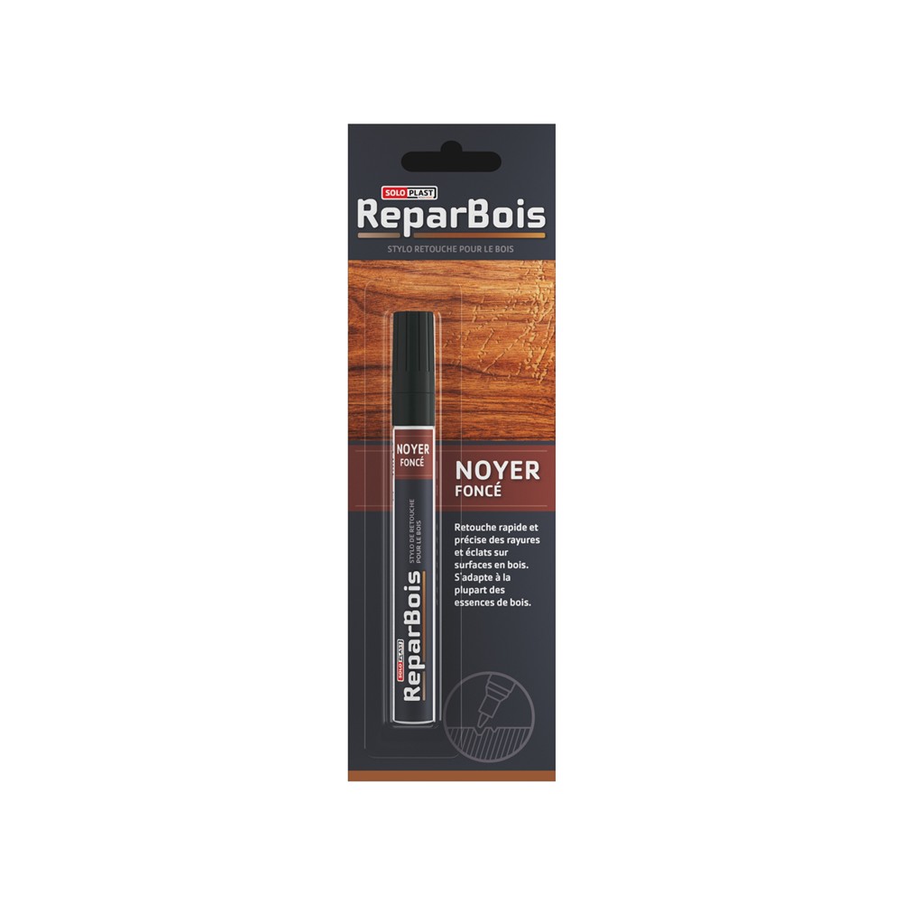 158726 STYLO BOIS NOYER FONCE