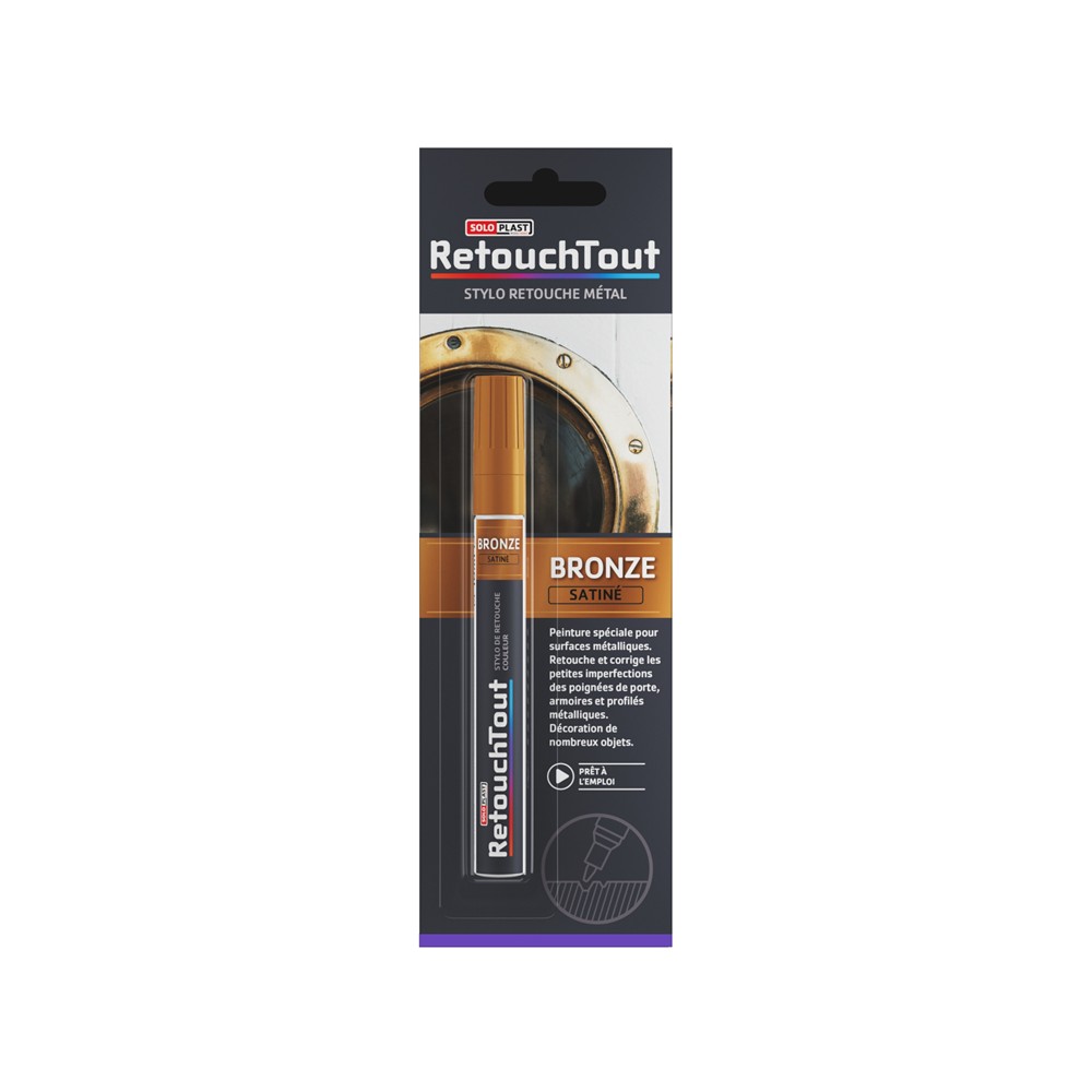 158737 STYLO METAL BRONZE