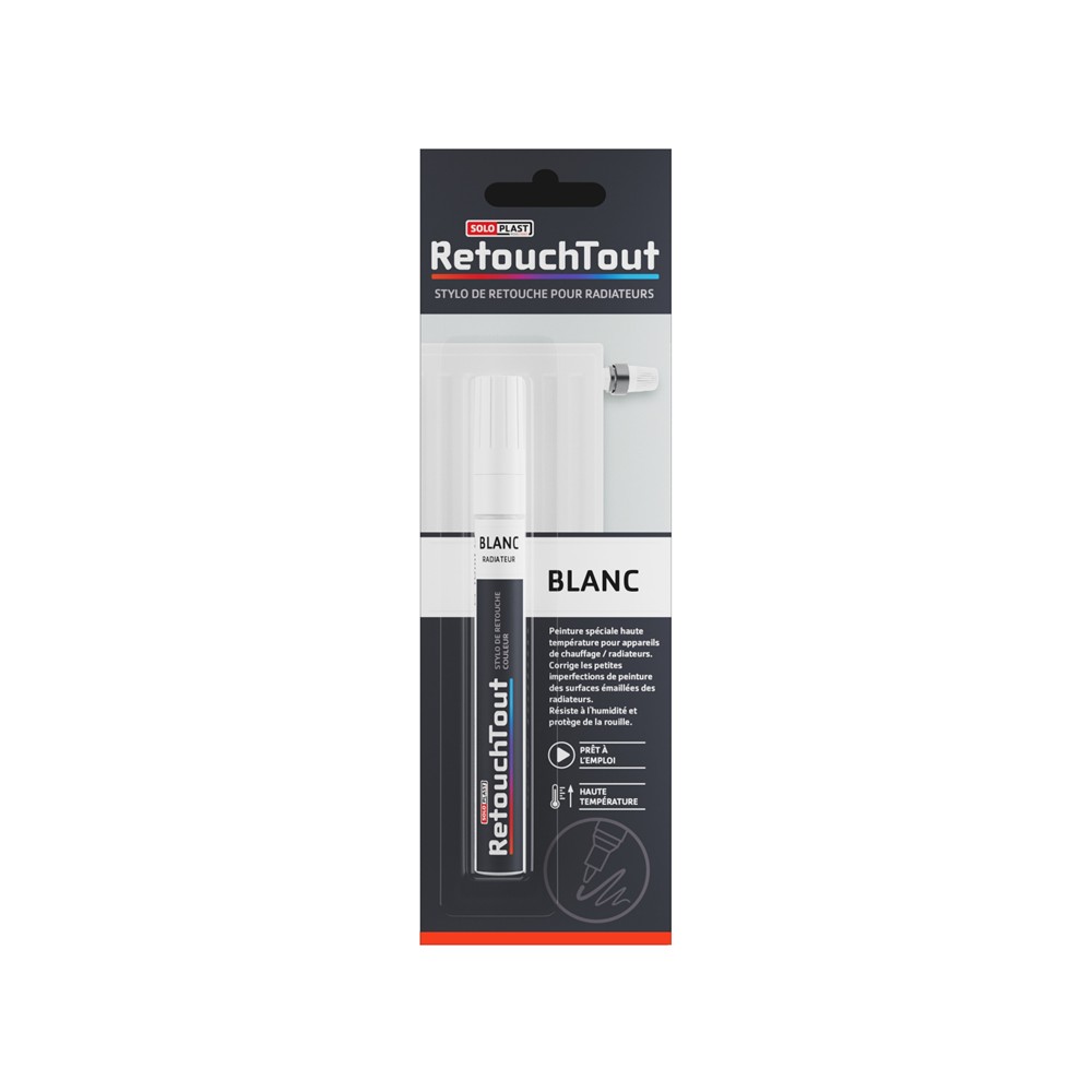 158739 STYLO RADIATEUR BLANC
