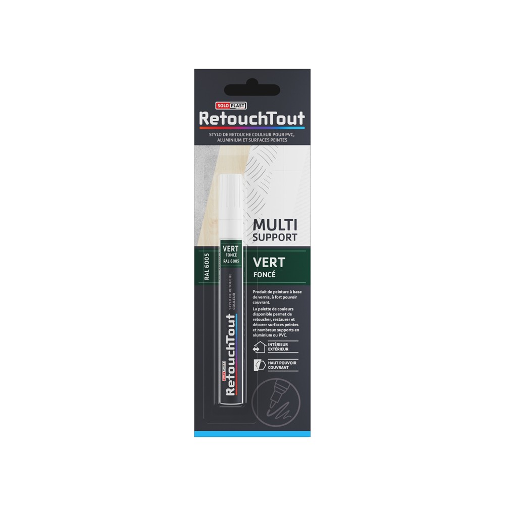 158751 STYLO COULEUR VERT FONCE RAL 6005